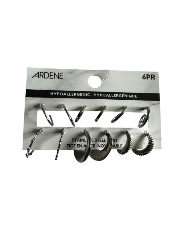 Ardene Jewelry - 3 FOR $20 ARDENE Silver-Tone Assorted Earring Set
